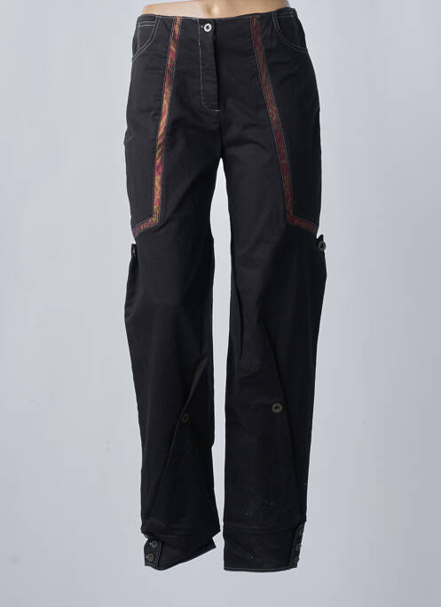 Pantalon larg negru BASKERVILLE & ME femeie