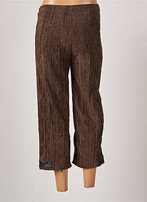 Pantalon 7/8 elasticitate mărime normală maro ANIMALE femeie