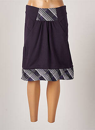 Fustă midi violet O.K.S femeie