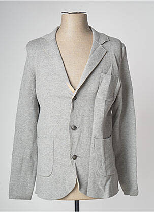 Vestă cu mâneci lungi gri DEVRED bărbat