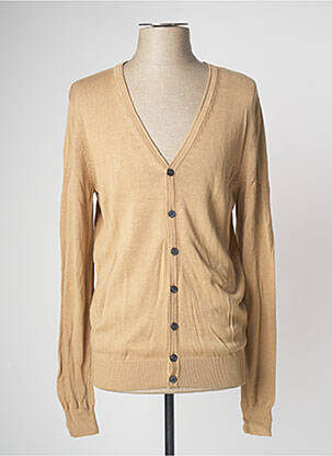 Vestă cu mâneci lungi bej DEVRED bărbat