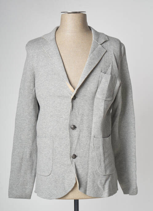 Vestă cu mâneci lungi gri DEVRED bărbat