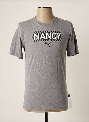 Tricou elasticitate mâneci scurte gri PUMA băiat