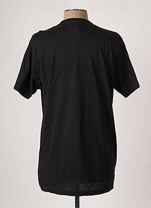 Tricou croială dreaptă mâneci scurte negru FILA femeie