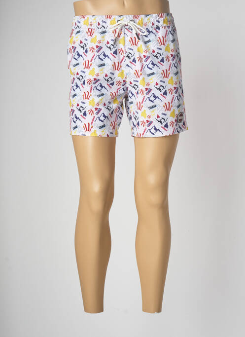 Șort de baie alb COLMAR bărbat