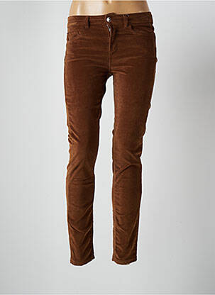 Pantalon slim talie joasă talie joasă maro LIU JO femeie