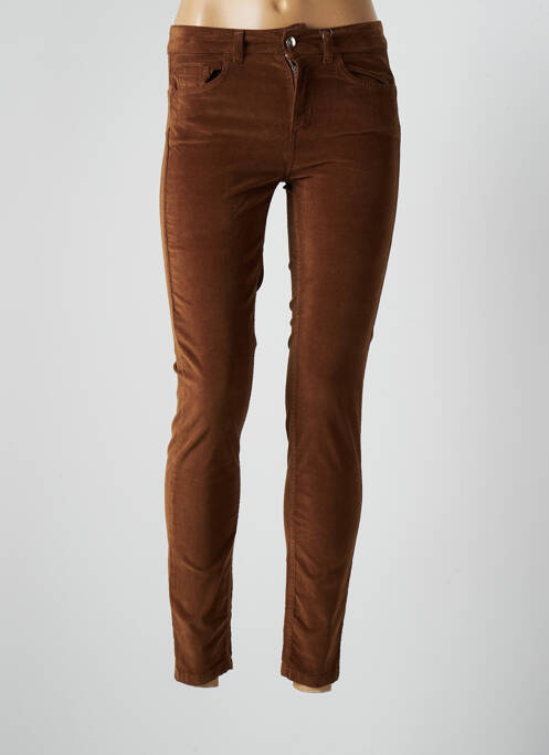 Pantalon slim maro LIU JO femeie