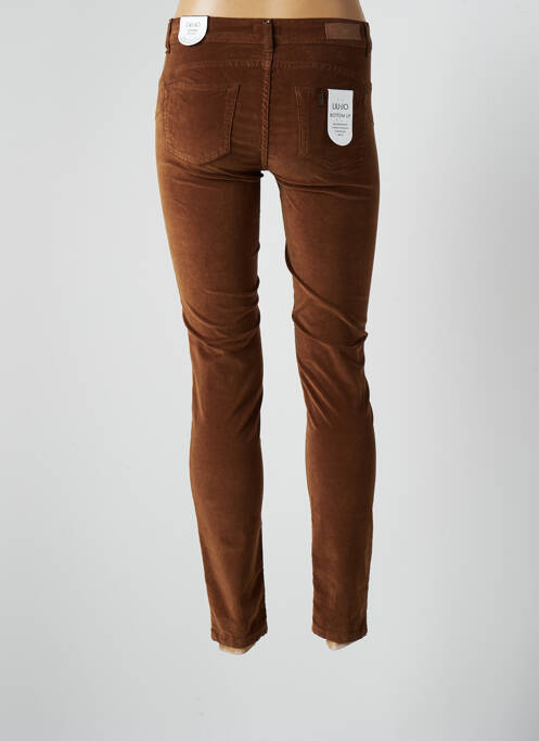 Pantalon slim maro LIU JO femeie