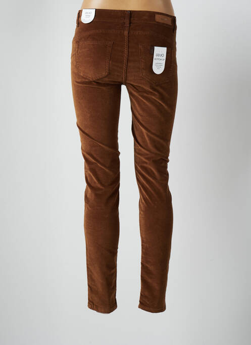 Pantalon slim maro LIU JO femeie