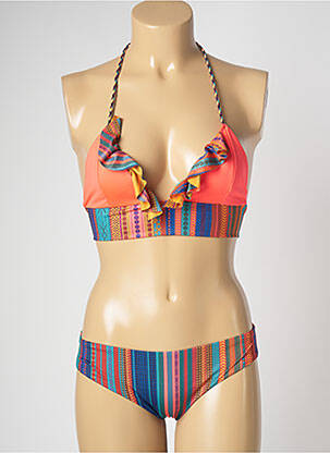 Costum de baie din două piese albastru F**K PROJECT femeie