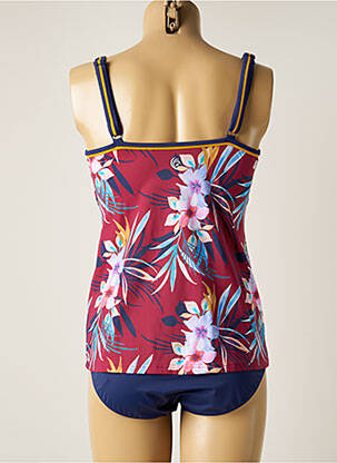 Tankini elasticitate albastru OLYMPIA femeie