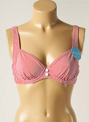 Sutien de costum de baie roșu OLYMPIA femeie