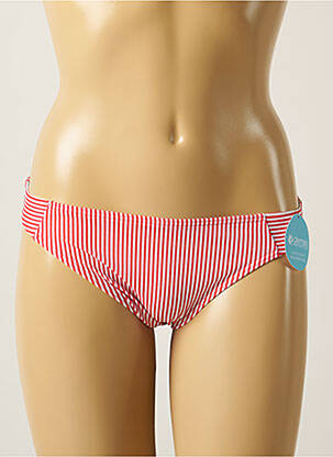 Chiloți de baie roșu OLYMPIA femeie