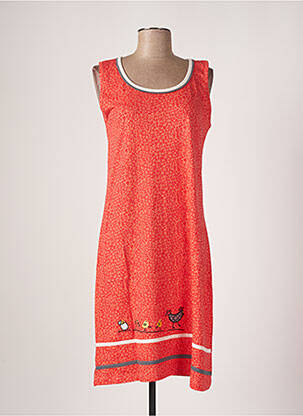 Rochie midi portocaliu ROSE POMME femeie