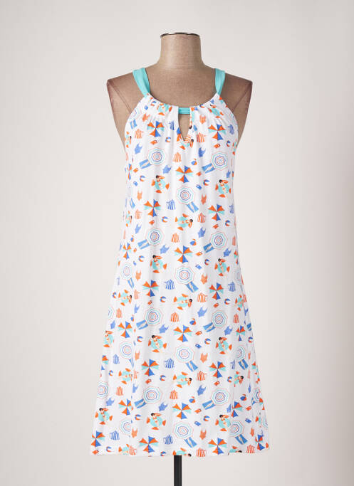 Rochie de plajă alb ROSE POMME femeie