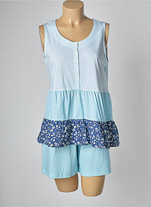 Pijamale scurte albastru SENORETTA femeie