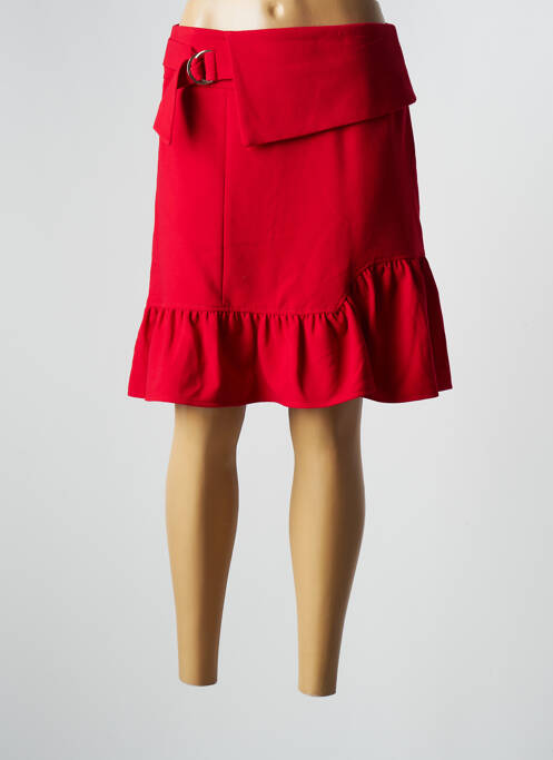 Fustă midi roșu SYMBIOSE femeie