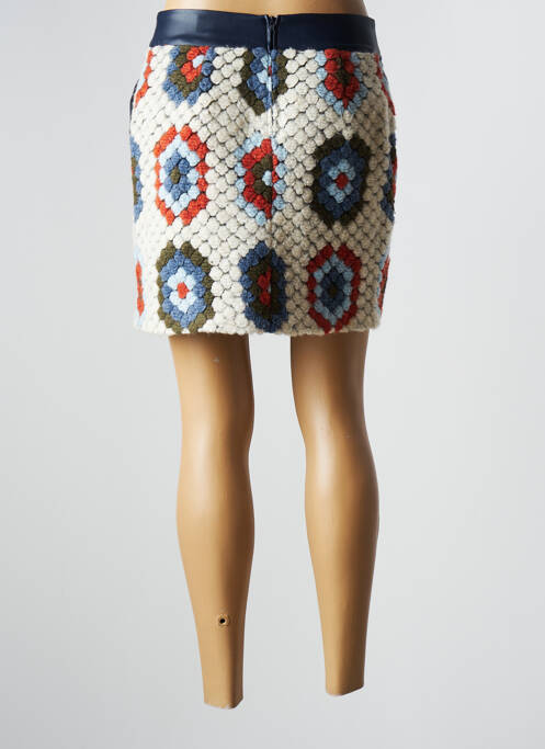 Fustă scurtă albastru SYMBIOSE femeie