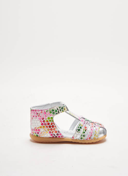 Sandale/Pantofi decupați alb BOPY fată