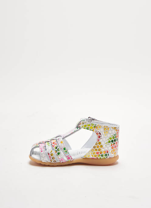 Sandale/Pantofi decupați alb BOPY fată