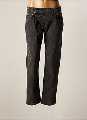 Blugi cu croială dreaptă gri PLEASE femeie