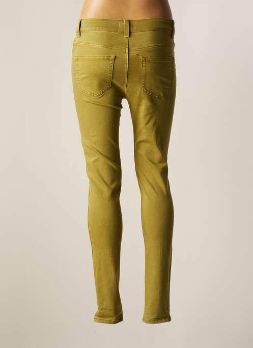 Blugi cu croială slim verde YEST femeie