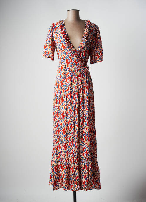 Rochie lungă portocaliu MD'M femeie