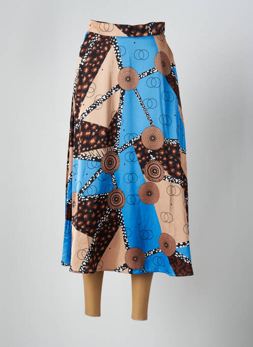 Fustă lungă albastru ANONYME DESIGNERS femeie