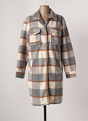 Palton lung gri GARCIA femeie