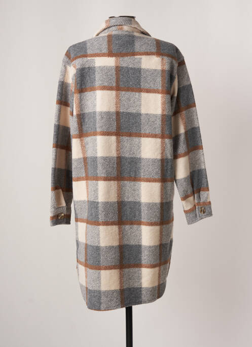 Palton lung gri GARCIA femeie