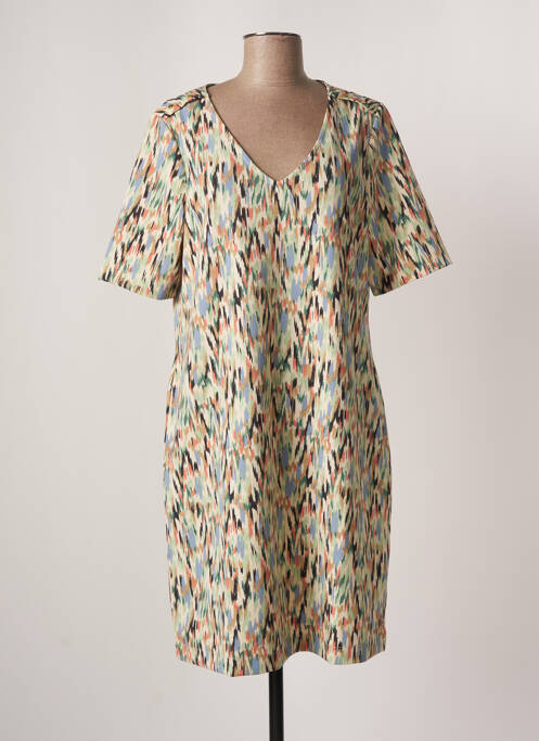 Rochie midi bej GARCIA femeie