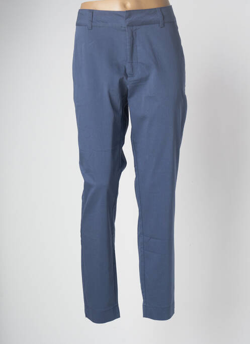Pantalon slim albastru KAFFE femeie