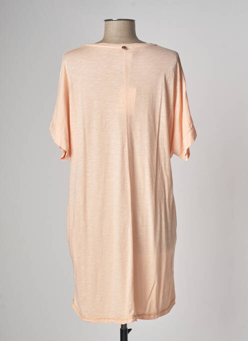 Tunică mâneci scurte roz PAKO LITTO femeie