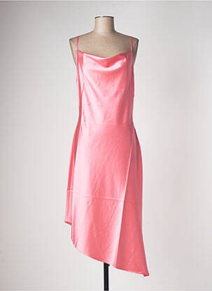 Rochie midi roz MOLLY BRACKEN femeie