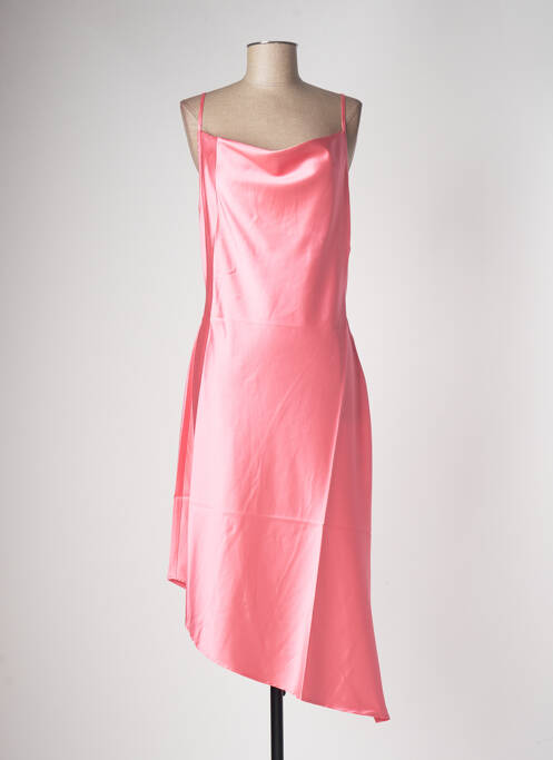 Rochie midi roz MOLLY BRACKEN femeie