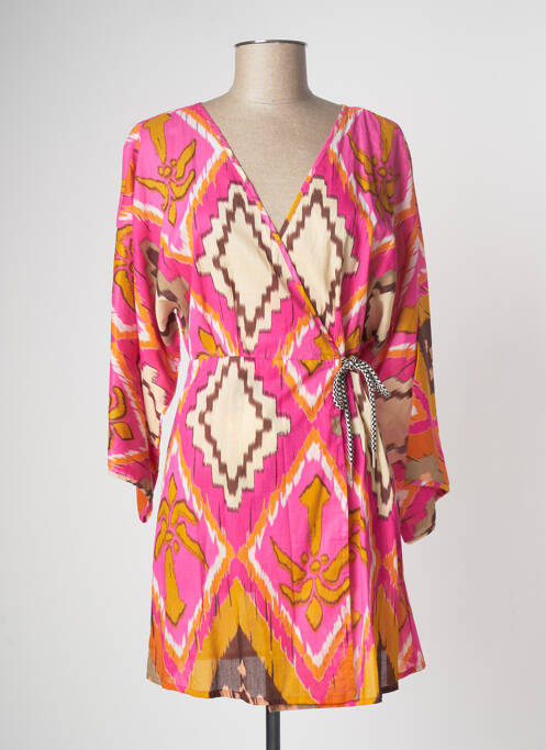 Rochie midi roz BSB femeie