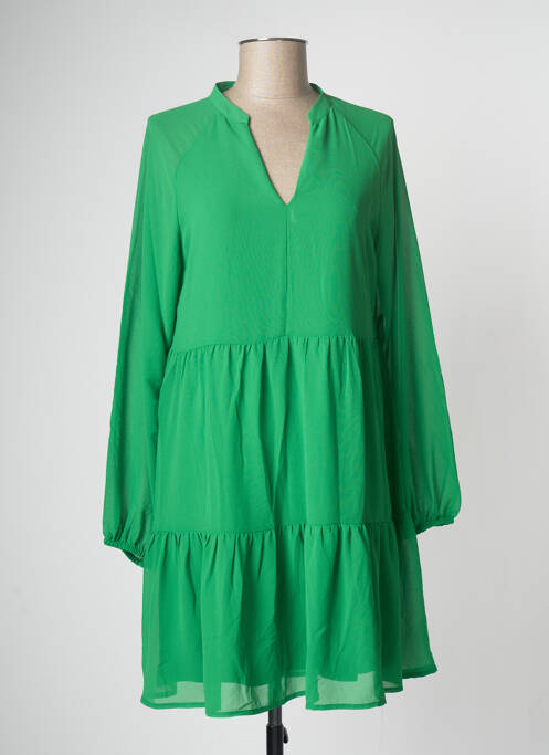 Rochie scurtă verde OBJECT femeie