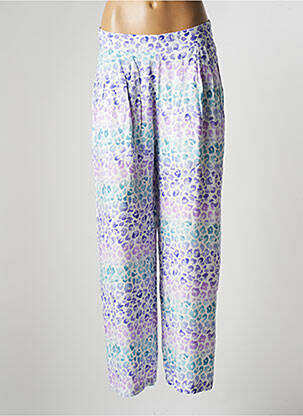 Pantalon larg violet LILI SIDONIO femeie
