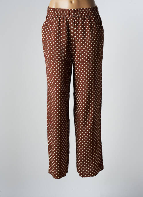 Pantalon drept maro Y.A.S femeie
