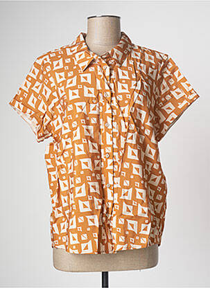 Cămașă maro GEISHA femeie