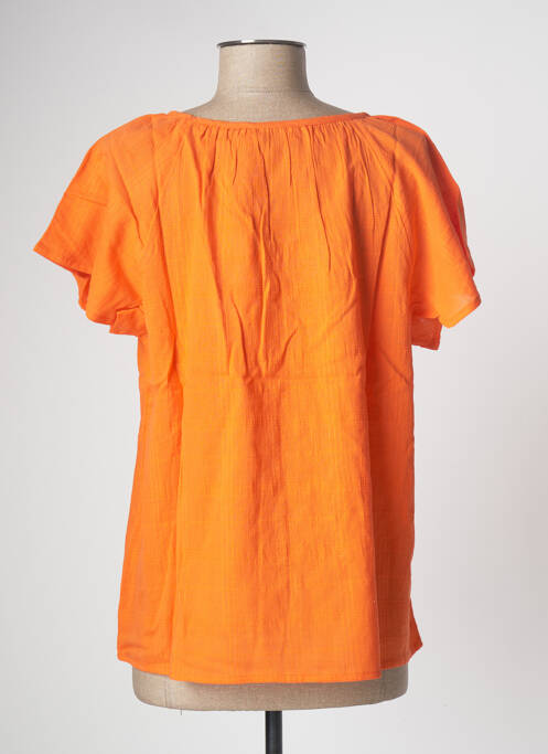 Top portocaliu CREAM femeie