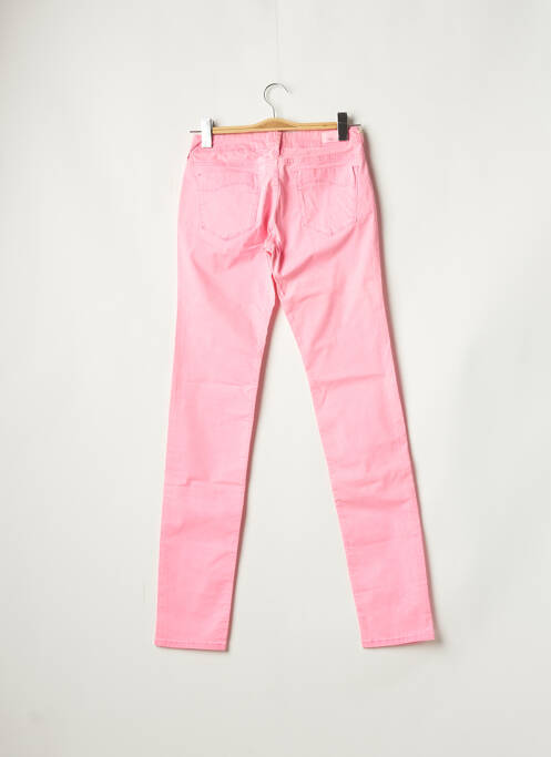 Pantalon slim roz TEDDY SMITH fată