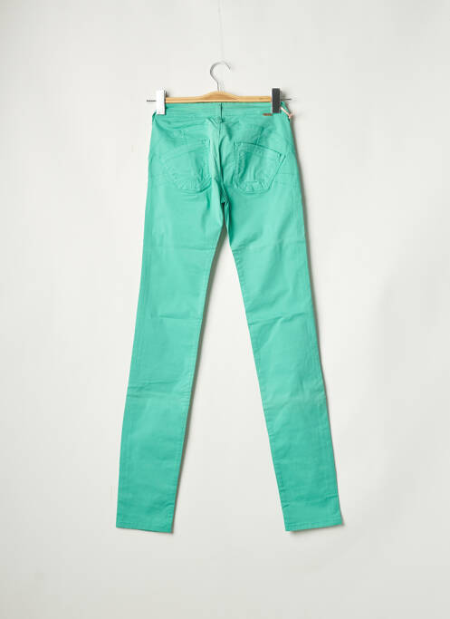 Pantalon slim verde TEDDY SMITH fată