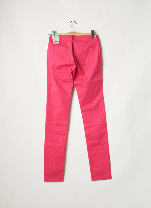Pantalon slim roz TEDDY SMITH fată