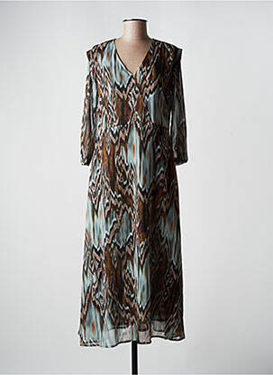 Rochie lungă verde SIGNE NATURE femeie