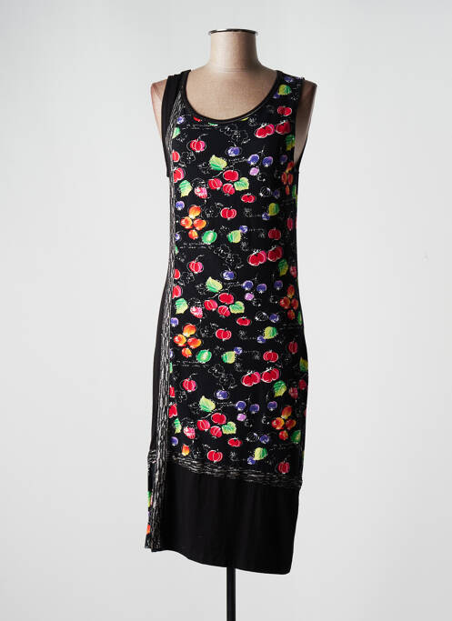 Rochie midi negru REVER MILE femeie