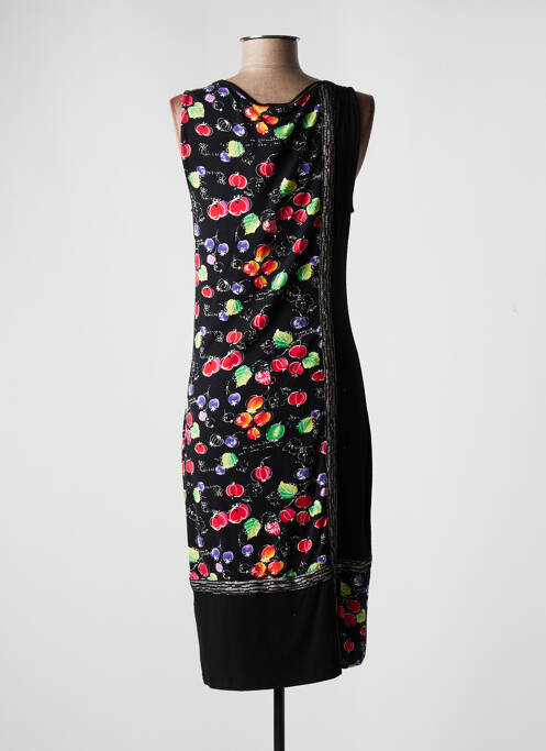 Rochie midi negru REVER MILE femeie