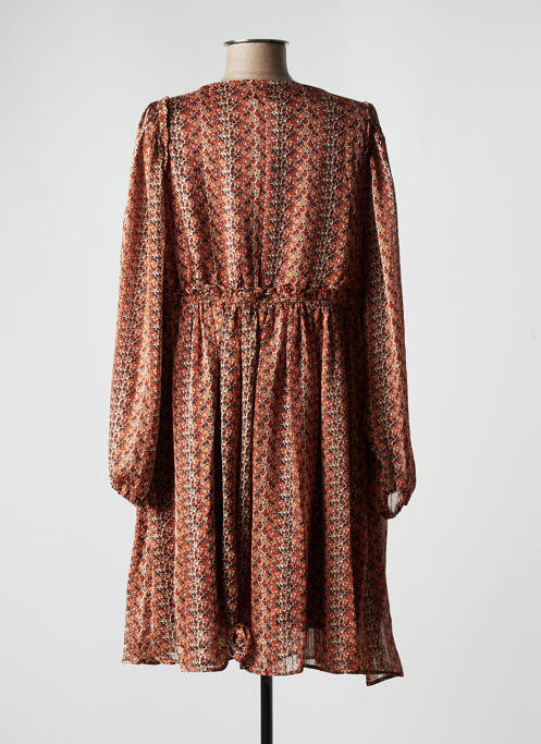 Rochie scurtă maro MOLLY BRACKEN femeie