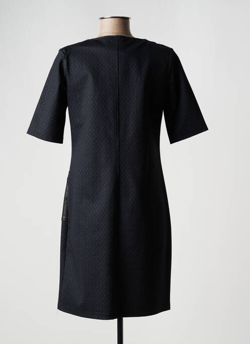 Rochie midi negru HALOGENE femeie