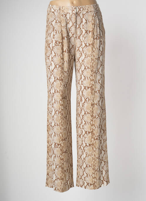 Pantalon larg bej MICHAEL KORS femeie